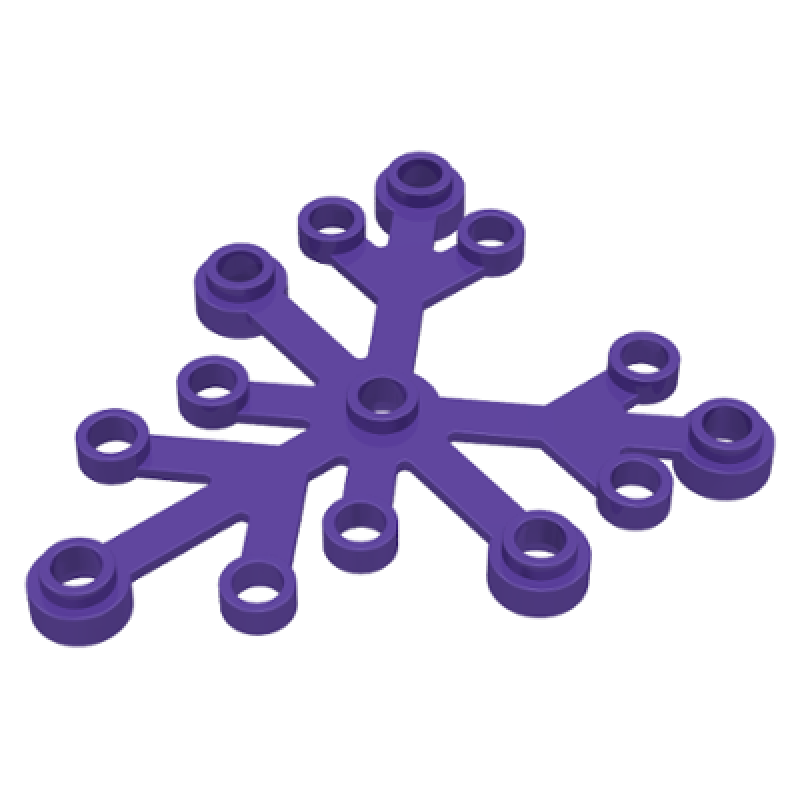 Plant Bladeren 6x5 Dark Purple